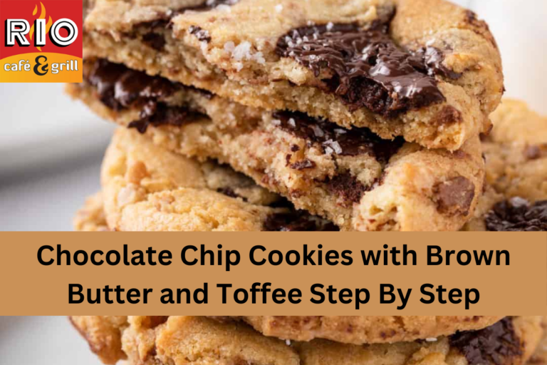 Chocolate Chip Cookies with Brown Butter and Toffee Step By Step
