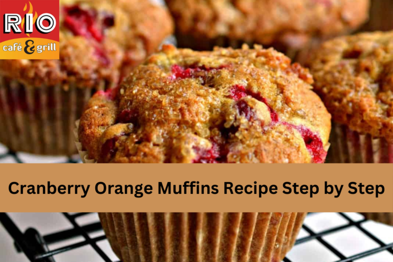 Cranberry Orange Muffins Recipe Step by Step
