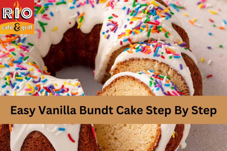 Easy Vanilla Bundt Cake Step By Step