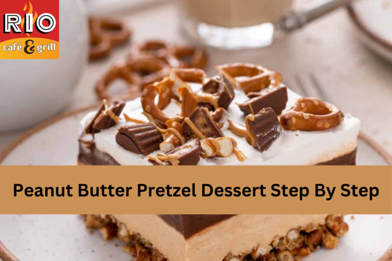 Peanut Butter Pretzel Dessert Step By Step