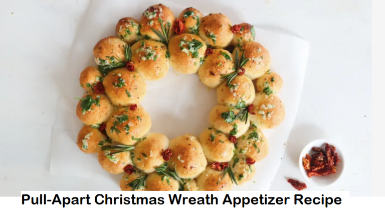 Pull-Apart Christmas Wreath Appetizer Recipe