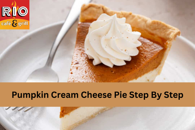 Pumpkin Cream Cheese Pie Step By Step
